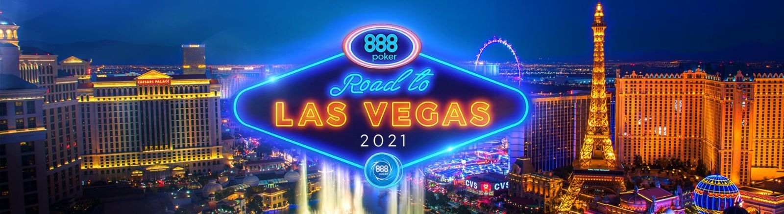888 Покер проводит акцию Road to Vegas с путевками на WSOP за $13 000