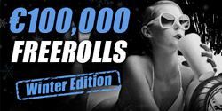 €100,000 Depositors Freerolls - зимняя серия фрироллов от Titan Poker