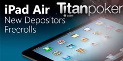 Выиграйте новый iPad Air этой осенью в Titan Poker