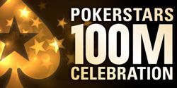 100 Million Celebration на PokerStars
