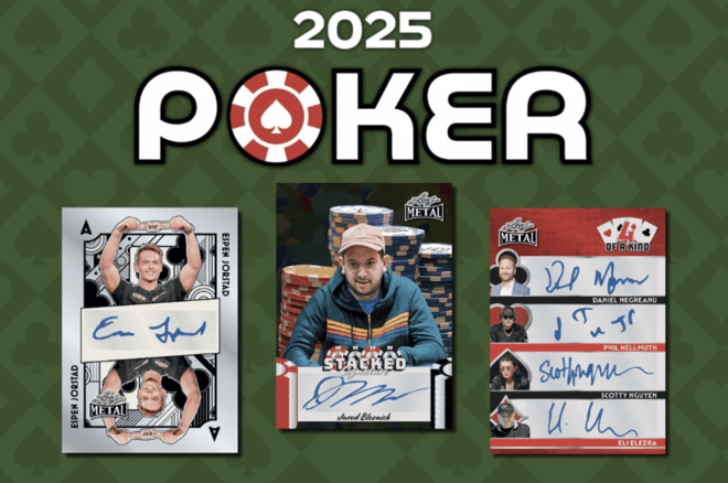 Leaf Metal Poker представила новый набор коллекционных карточек с автографами покерных звезд