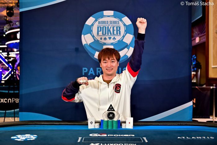 Лей Ю выиграл WSOP Paradise $5K NLH, начав финальный забег с коротким стеком
