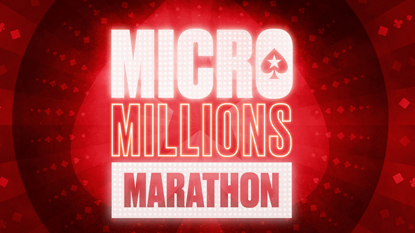 Micro Millions Marathon на PokerStars: 107 турниров за 4 дня