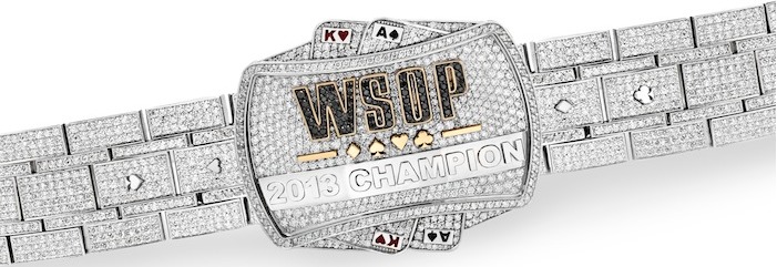 Золотой браслет WSOP 2013 года
