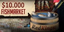 Получите бесплатный билет на турнир $10,000 FishMarket от RedKings