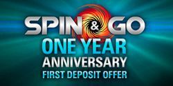 Годовщина Spin-n-Go: специальный бонус на первый депозит