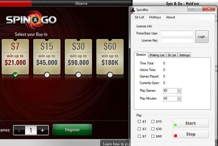SpinWiz в PokerStars SpinWiz в PokerStars