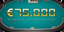 Турниры €75,000 Big Sunday на Titan Poker