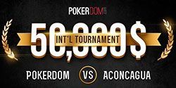 PokerDom vs Aconcagua: турнир на $50,000