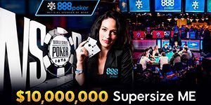 888poker: $10 миллионов победителю WSOP ME гарантировано