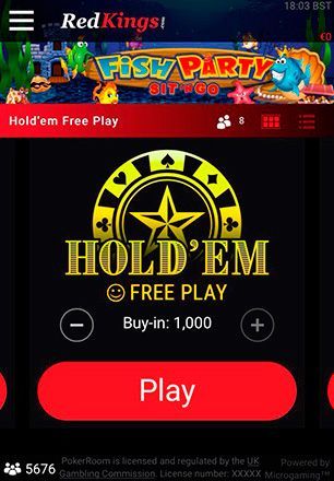 RedKings Poker версия для iOS - играть бесплатно