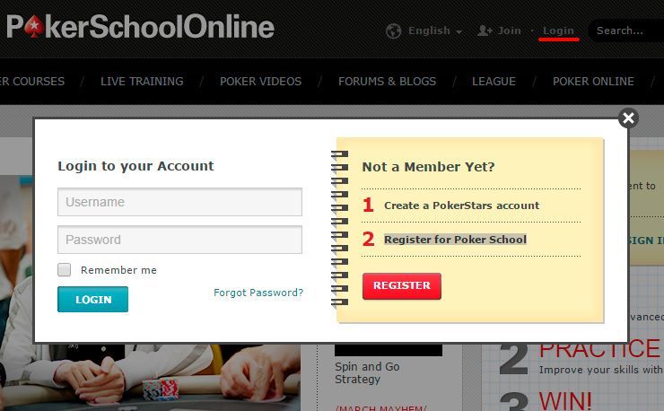 Инструкция по получению бездепозитного бонуса в покер руме PokerStars - регистрация в школе покера