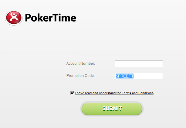 Инструкция по получению бездепозитного бонуса в покер руме PokerTime