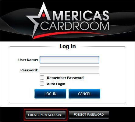 Инструкция по регистрации в покер руме Americas Cardroom