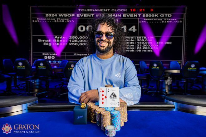 Саббагян — обладатель золотого кольца World Series of Poker Circuit Graton Main Event