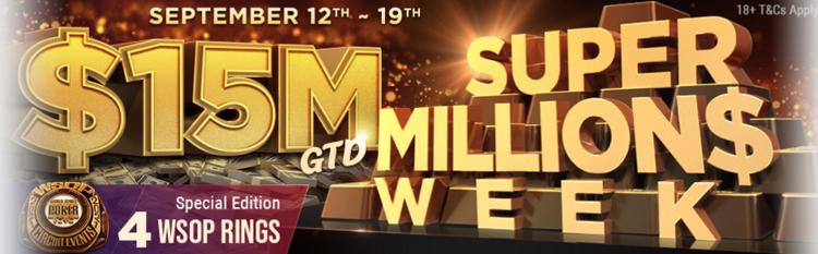 На GGPokerOk пройдет серия Super Million$ Week