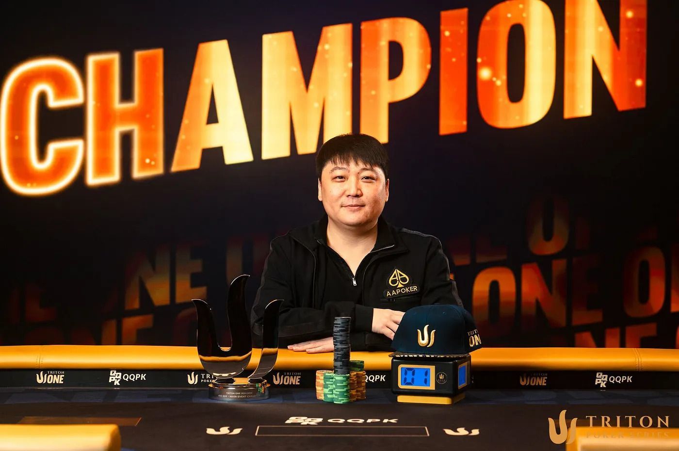 Чжао Вэньцзе — победитель Главного события Triton ONE 2026